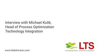 Interview with Michael Kulik, Head of Process Optimization Technology Integration