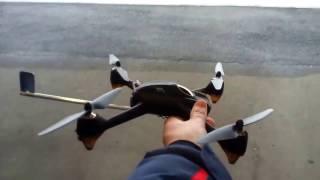 Do not attach the tail  ??? Hubsan h501s with the tail...