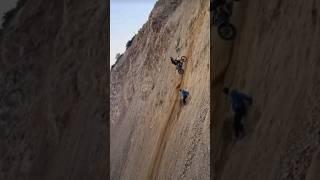 would you attempt this impossible hill climb! #dirtbike #funny #fail