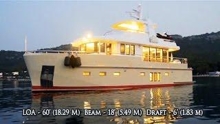 BERING 60 DZAM ON SALE: Steel Luxury Explorer Trawler Yacht