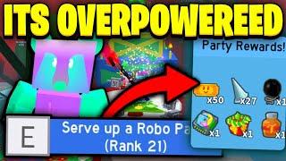 How to Get OP LOOT From Robo Party [Tutorial] | Bee Swarm Simulator