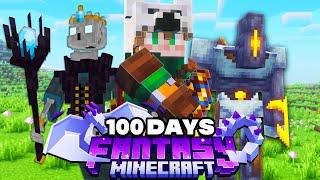 100 Days as an ARCHER in Fantasy Minecraft [FULL MOVIE]