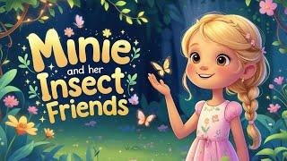 Minie and Her Insect Friends  | Calm Bedtime Story to Help Kids Fall Asleep 