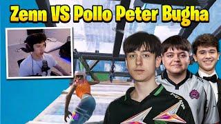 Zenn VS PeterBot Pollo Bugha in 4v4 Zone Wars