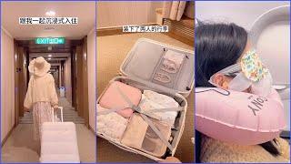 Turkish TourImmersive Flight (What Do Girls Do When They Fly)|Unpack Luggage In Hotel Room