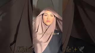 Viral Khimar Khimar hijab style #hijab #hijabstyle #hijabtutorial #hijabers #shorts