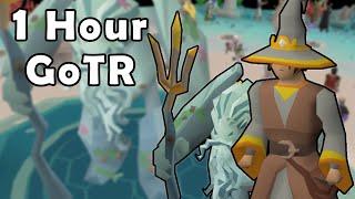 Loot & XP From 1 Hour of Guardians Of The Rift - OSRS NEW Runecrafting Minigame (5 Games Played)