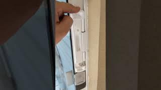 How to secure a sliding glass door at your home.