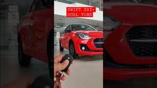 MARUTI SUZUKI SWIFT ZXI+ DUAL TONE RED AND BLACK #SHORT #SHORTS