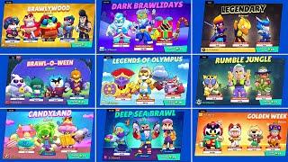 ALL SKIN SETS IN BRAWL STARS [ 2021-23 ]