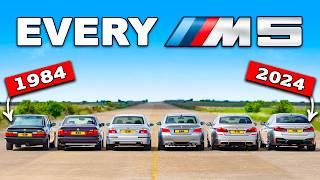 BMW M5 Generations DRAG RACE