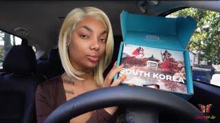 Snack crate review | trying snacks from snack crate | trying snacks from South Korea￼