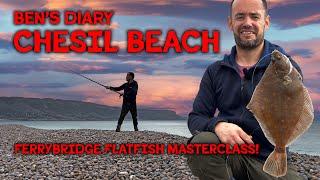 Ben's Diary- Chesil Beach Ferrybridge Flatfish Masterclass!