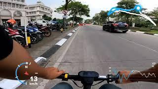 Test Drive XIAOMI HIMO TRANSFORMER SKUTER LIPAT 5 Jutaan!!!