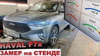 HAVAL F7x ЗАМЕР на СТЕНДЕ ТАК СКОЛЬКО ЛОШАДЕЙ В КИТАЙЦЕ?