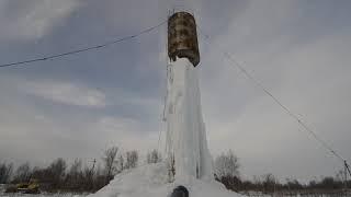 Особенности водонапорных башен в зимний период..