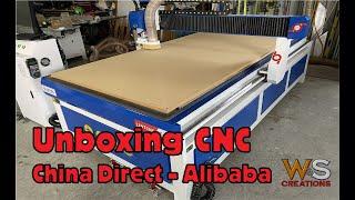 CNC Unboxing - Chinese imported CNC Flat Bed Router