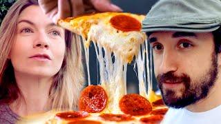 PIZZA BARATA X PIZZA CARA. QUAL É A MELHOR? - ESTOU COM SORTE - Ep. 1392