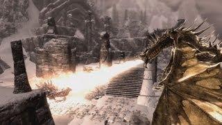 Skyrim Battles - Alduin vs Akatosh [Legendary Settings].