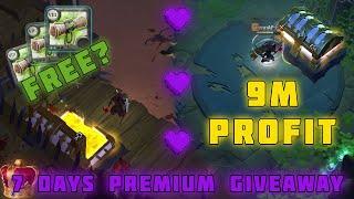 Big Profit in Diving Solo Dungeons in 3 hours | Giveaway | Albion Online #pvp #pve #albiononline