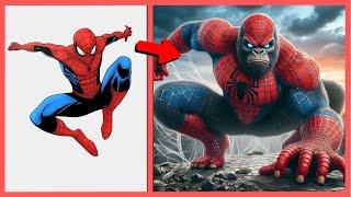 KONG-VENGERS: Marvel & DC Unite as Giant Gorillas! 