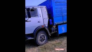 Опытный Камазист сделал ножницы. #большегруз #дальнобой #камаз #truckdriver