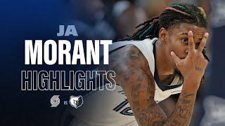 Ja Morant Highlights vs Portland Trail Blazers