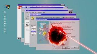 How to Destroy Your Windows 98 OS (British Narration)