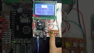 Shorts-How to design TICK-TOCk game using Arduino board using Graphics LCD  display ? Part4