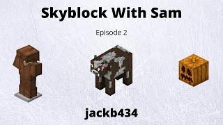 Plains! | CubeCraft Skyblock with Samdunker34 | Ep 2