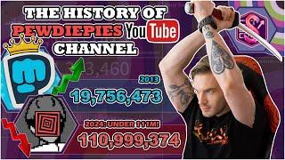 PewDiePie's YouTube Subscriber History | 5,294 Days History