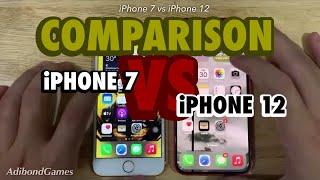 iPhone 7 vs iPhone 12 Comparison