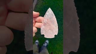 Making a Rose Quartz Spearhead