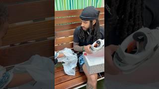 Dad didn’t buy son shoes until he does this …