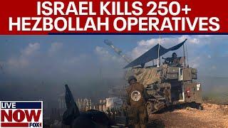 BREAKING: Israel kills 250+ Hezbollah terrorists in Lebanon | LiveNOW from FOX