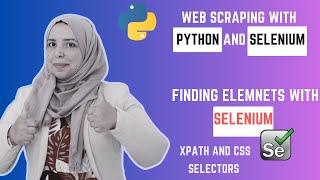 Finding eleements with Selenium/ Learn web scraping with python