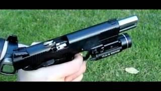 (Airsoft) Slow motion Shell Ejecting 1911 A1 STI Marushin