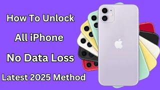 How To Unlock All iPhone Pin/Password/Passcode 6/4 Digit Without Computer![Latest 2025 Method]