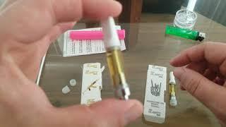 (WORST CART EVER!*) Review of THE CLARITY vape company wax cart Ak47 hardcore og