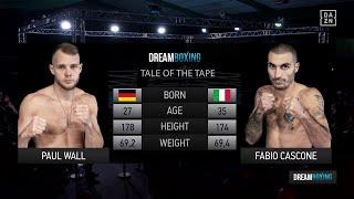 Paul Wall (Germania) vs Fabio Cascone (Italia) - Boxe