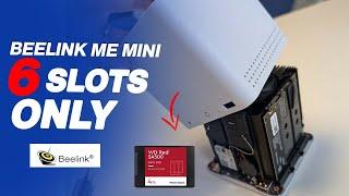Beelink ME mini 6-slot Home Storage NAS mini PC Review in under 4 minutes
