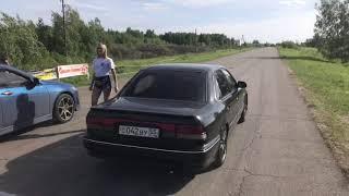 Mitsubishi Sigma & Honda Accord EvroR Драг битва!