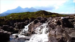 Waterfall Near Sligachan Campsite on Skye