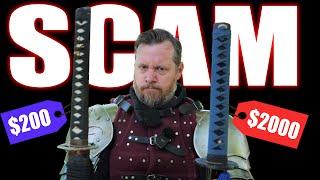 Don't get SCAMMED when buying a sword!