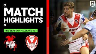NRL Pre-Season 2023 | St George Illawarra Dragons v St Helens | Match Highlights