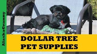 Dollar Tree Pet Supplies My Dog Teddy...Prepping Supplies Must Have For Pets