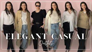 HOW TO LOOK ELEGANT WHILE BEING CASUAL | Elegant & Chic Casual Outfits