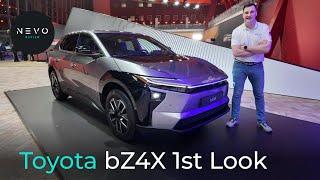 New Toyota bZ4X - 1st Look