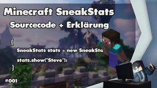 MINECRAFT SNEAKSTATS PLUGIN PROGRAMMIEREN | SOURCECODE + ERKLÄRUNG | #001 | SUPAADEV