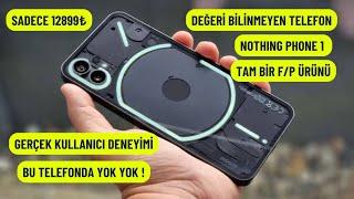 Değeri Bilinmeyen Telefon | NOTHİNG PHONE 1 #inceleme | Bu Telefonda Yok Yok !